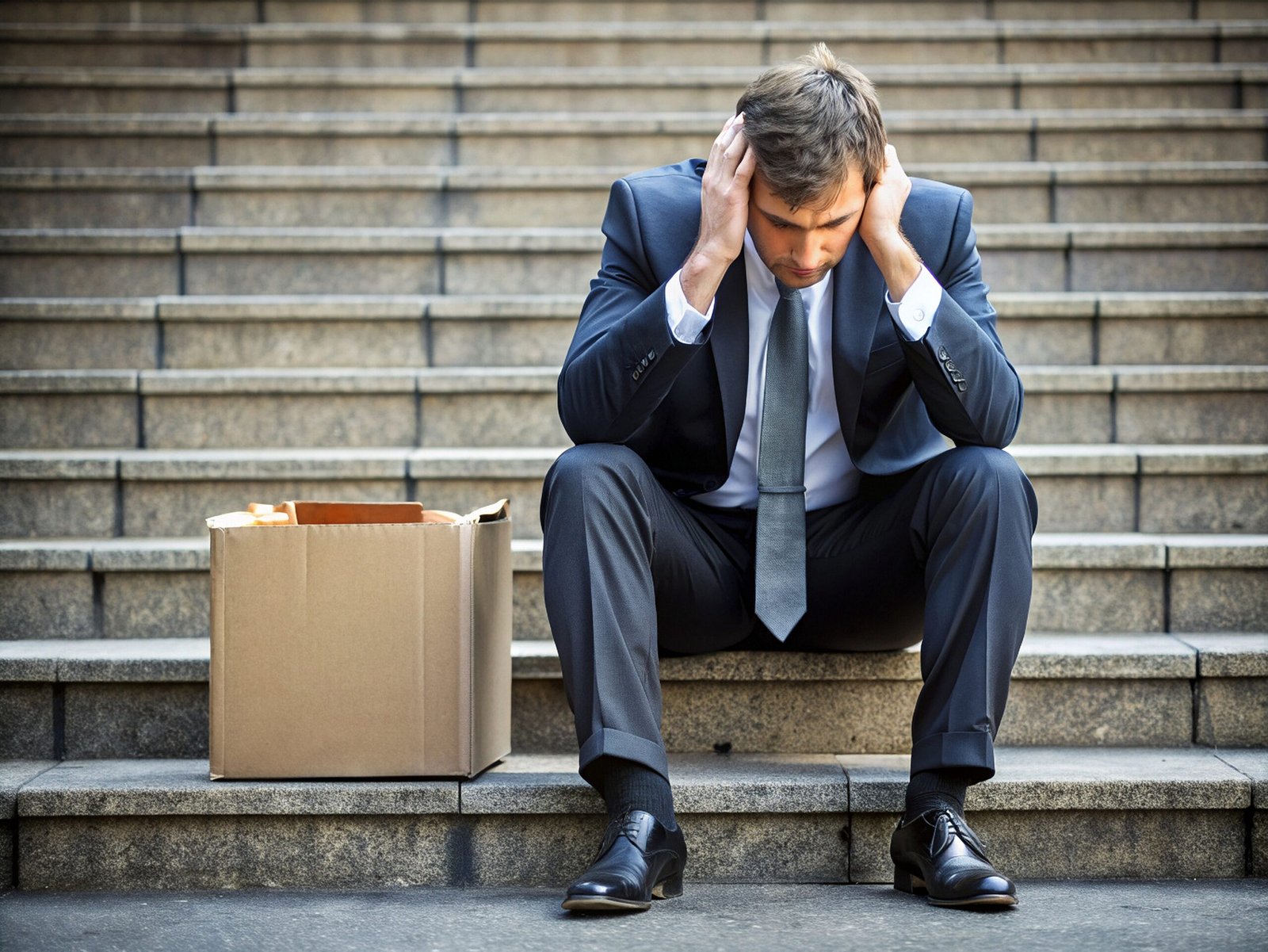 Professional workplace discussion