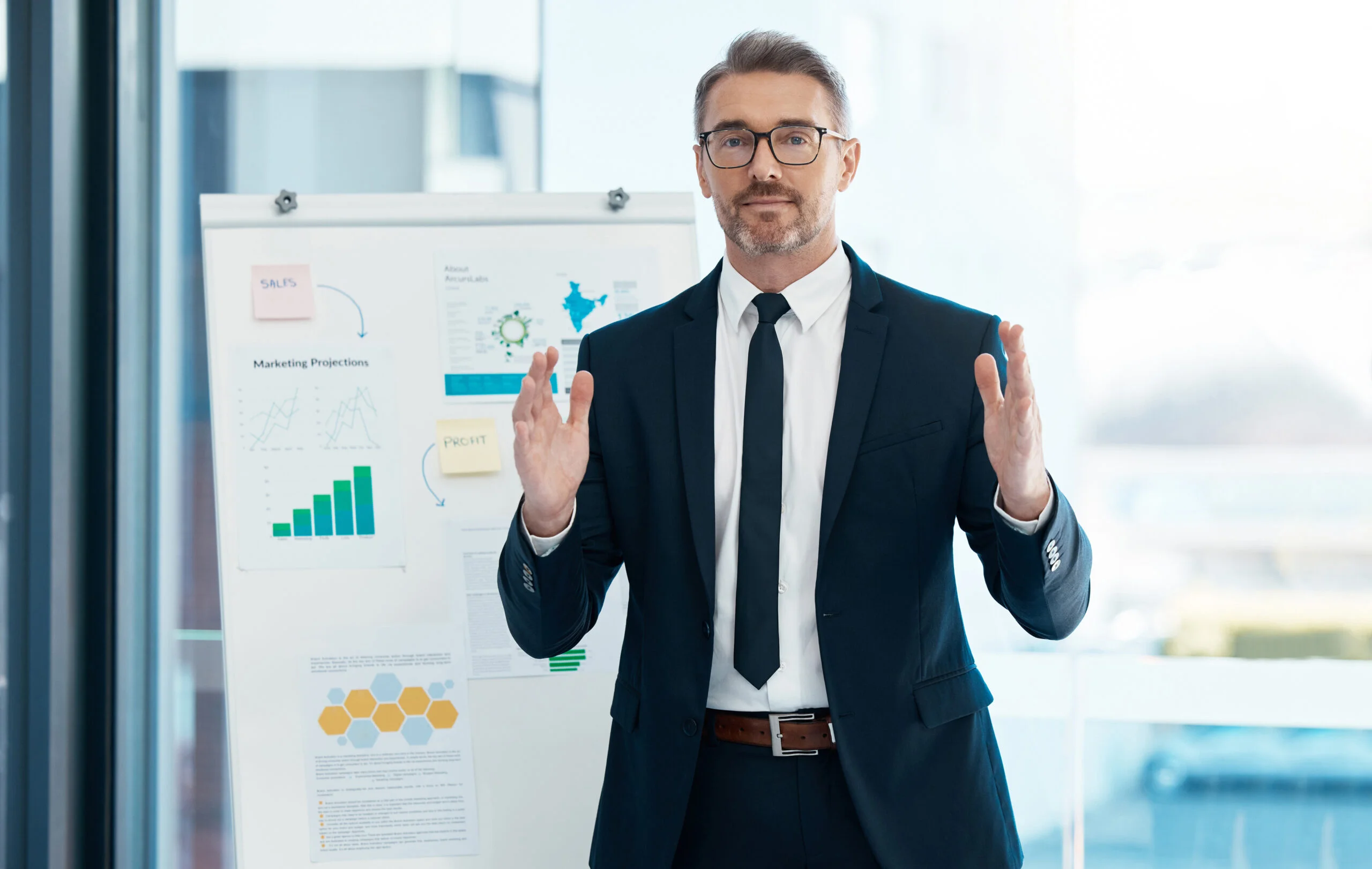 Professional gaining confidence speaking English at work