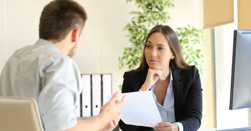 Working professional improving communication skills for job and business success